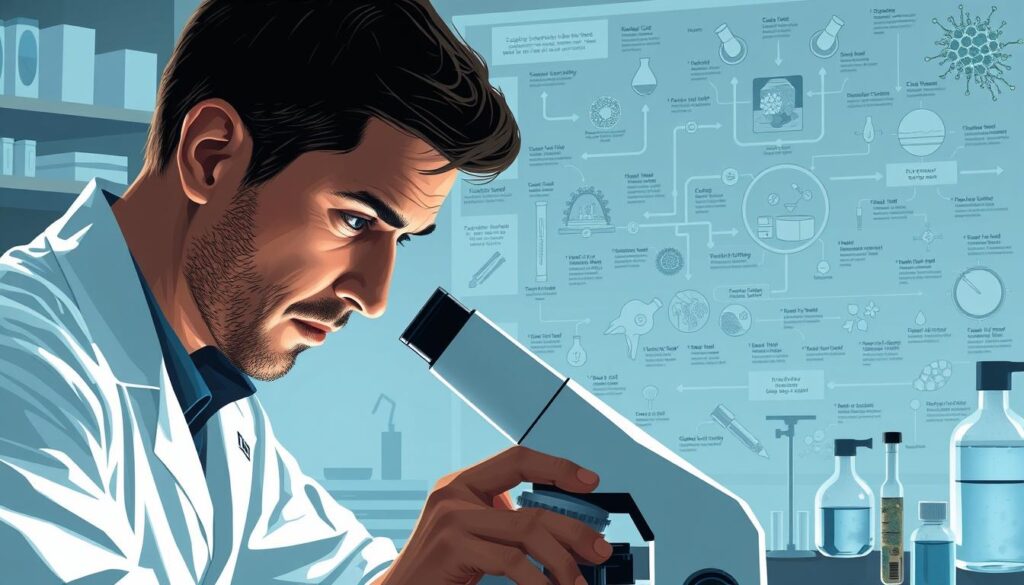 Ilustrasi proses penemuan kontaminasi E Coli