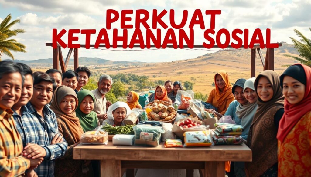 Perkuat Ketahanan Sosial