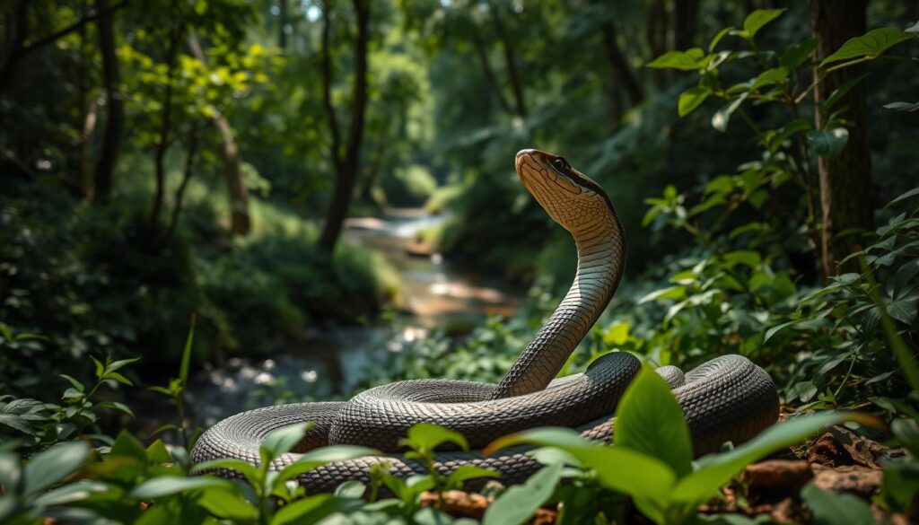 ular di habitat alaminya